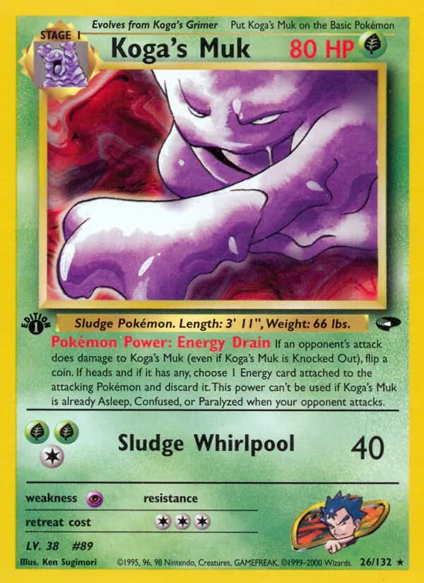 Koga's Muk 26/132, Gym Challenge