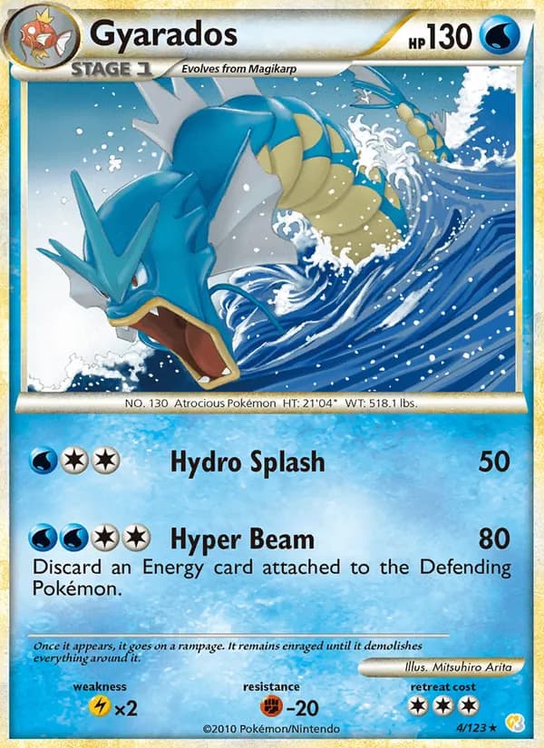 Gyarados 4/123, HeartGold SoulSilver