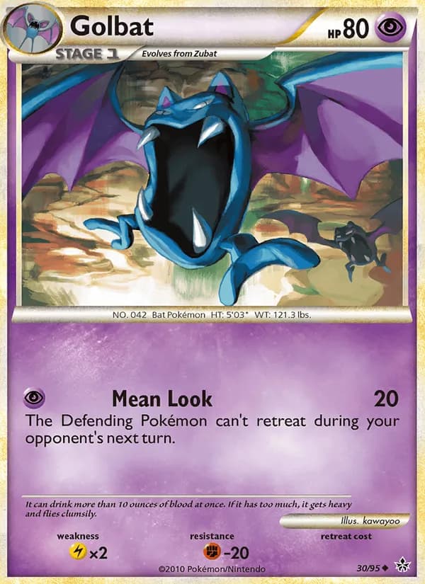 Golbat 30/95, Unleashed