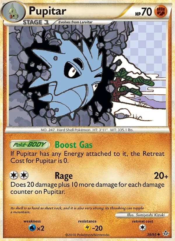 Pupitar 38/95, Unleashed