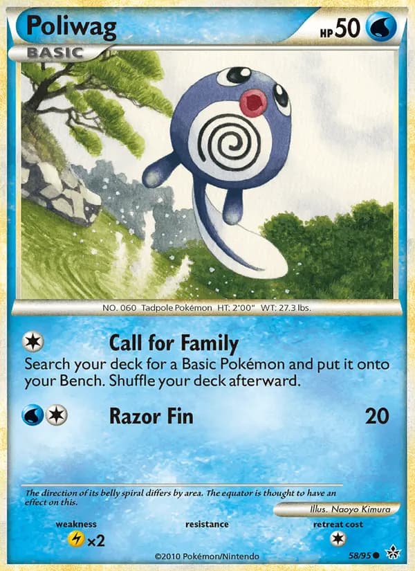 Poliwag 58/95, Unleashed