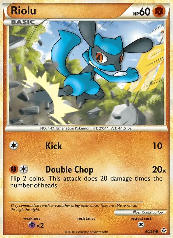 Riolu 60/95, Unleashed