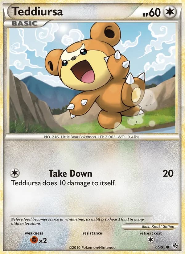 Teddiursa 65/95, Unleashed