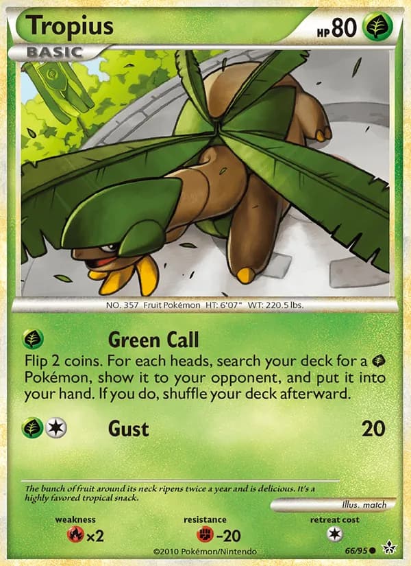 Tropius 66/95, Unleashed