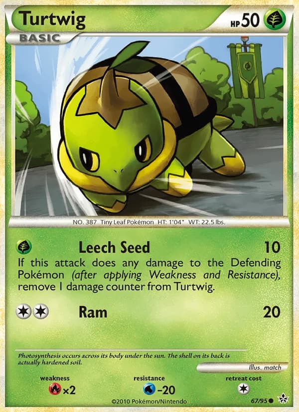 Turtwig 67/95, Unleashed