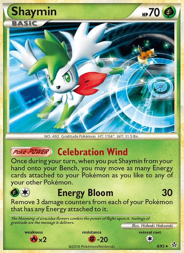 Shaymin 8/95, Unleashed