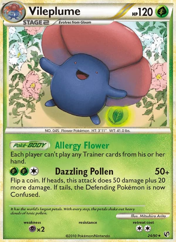 Vileplume 24/90, Undaunted