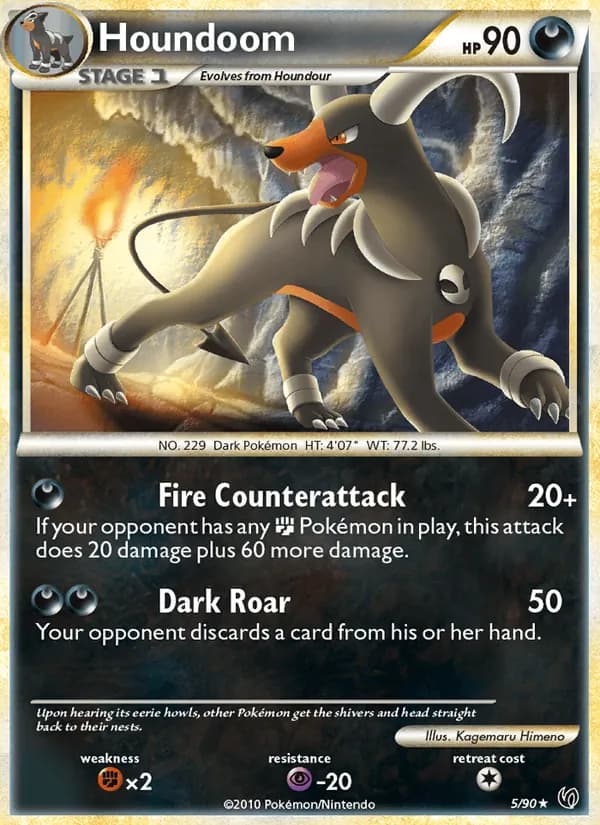 Houndoom 5/90, Undaunted
