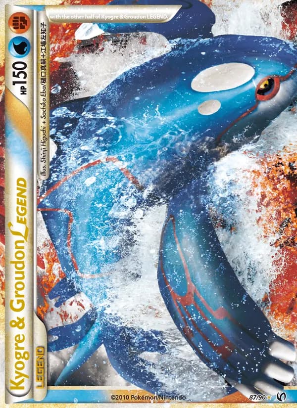 Kyogre & Groudon LEGEND 87/90