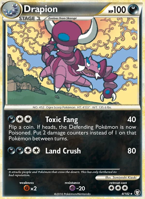 Drapion 4/102, Triumphant