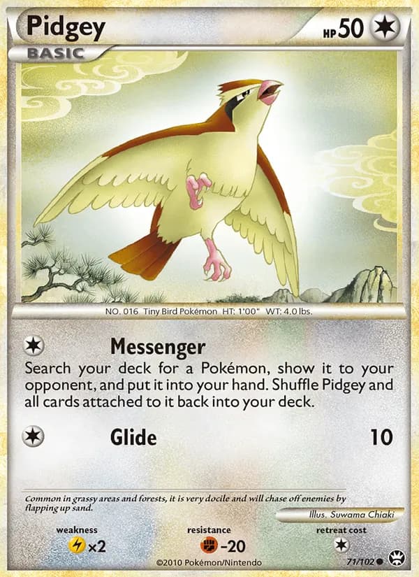 Pidgey 71/102, Triumphant