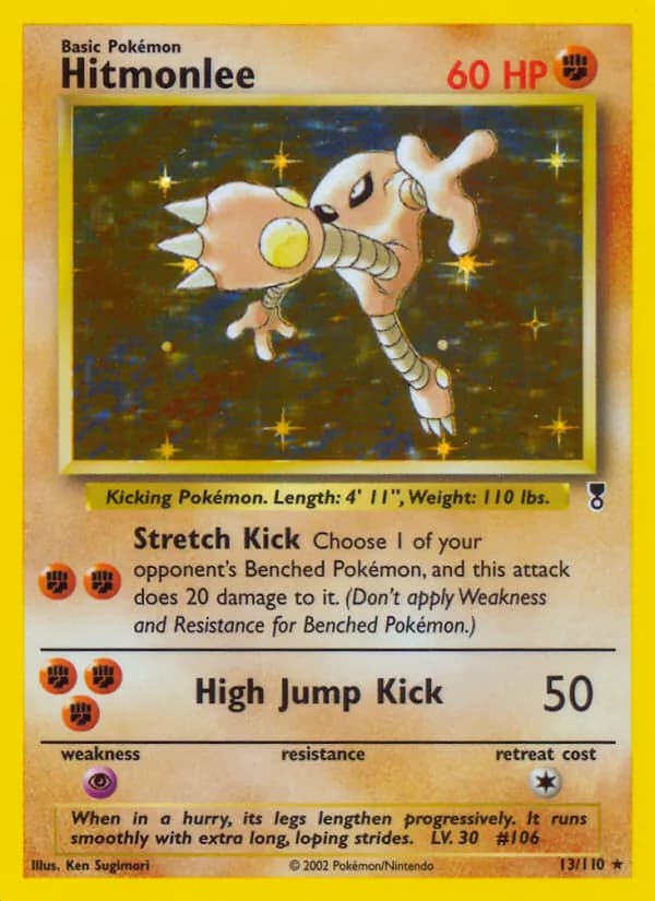 Hitmonlee 13/110, Legendary Collection