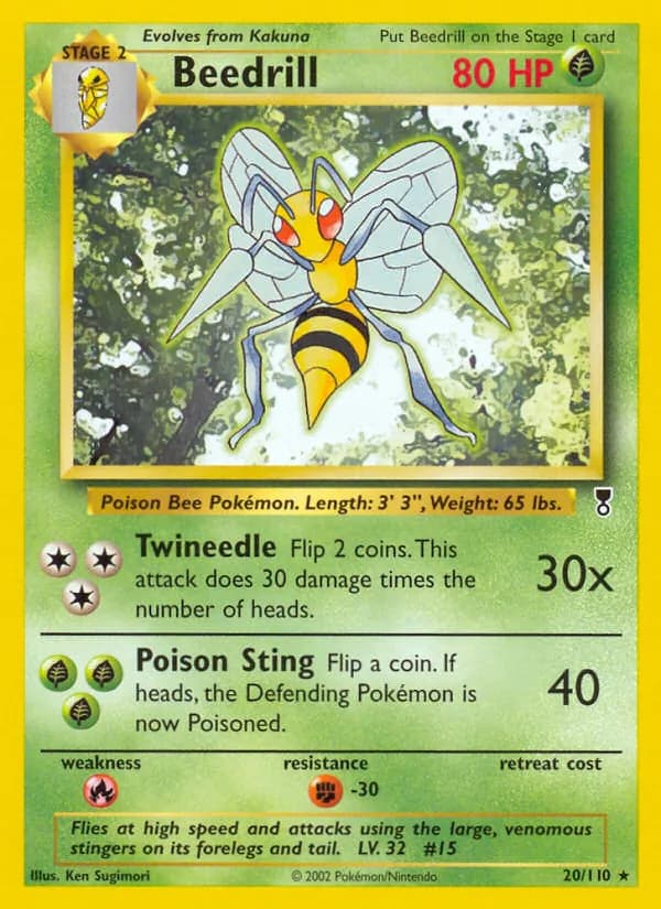 Beedrill 20/110, Legendary Collection