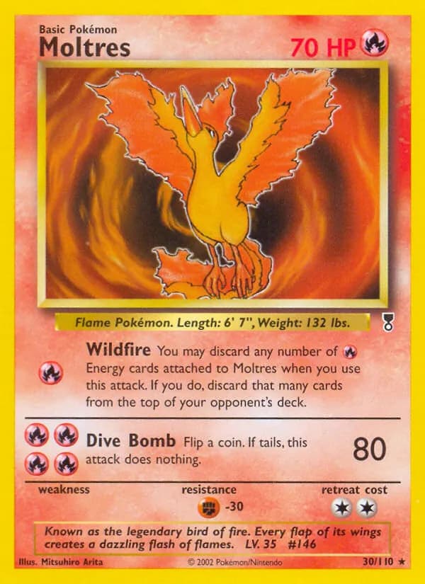 Moltres 30/110, Legendary Collection