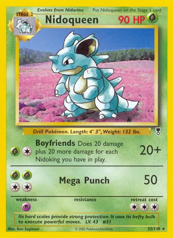 Nidoqueen 32/110, Legendary Collection