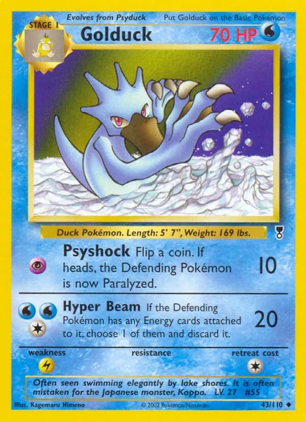 Golduck 43/110, Legendary Collection