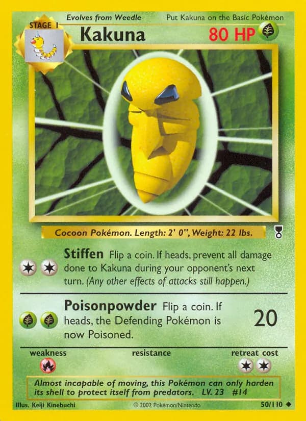 Kakuna 50/110, Legendary Collection