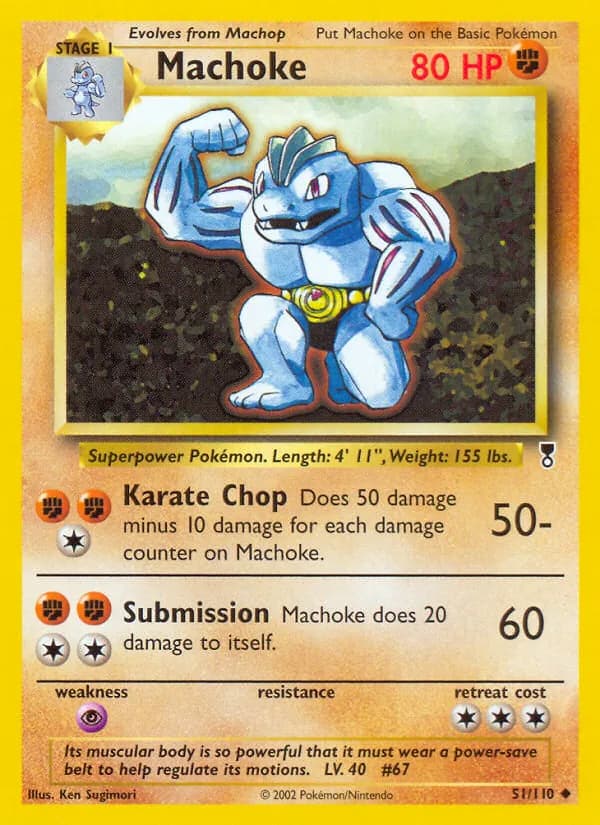 Machoke 51/110, Legendary Collection