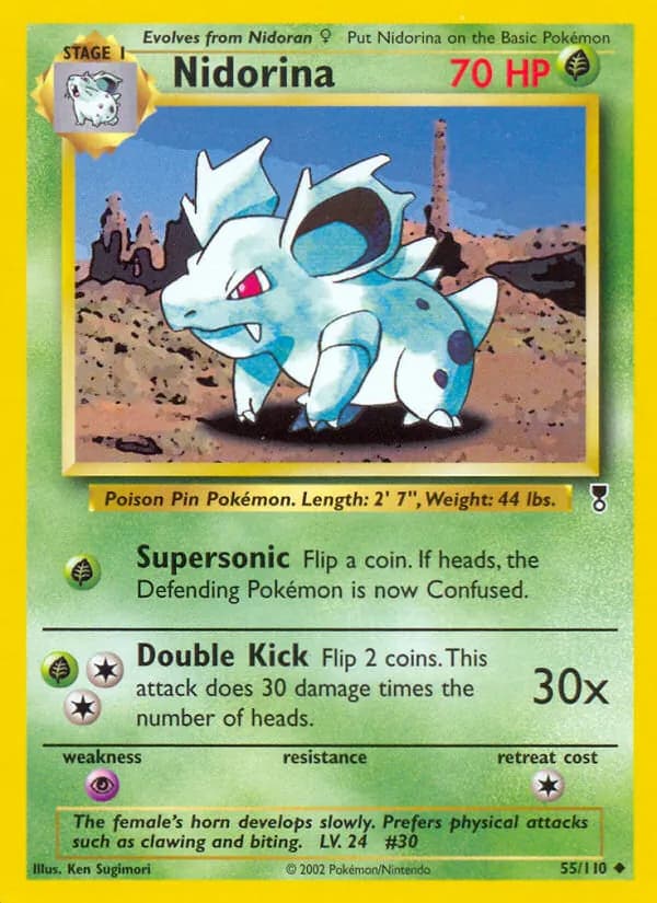 Nidorina 55/110, Legendary Collection