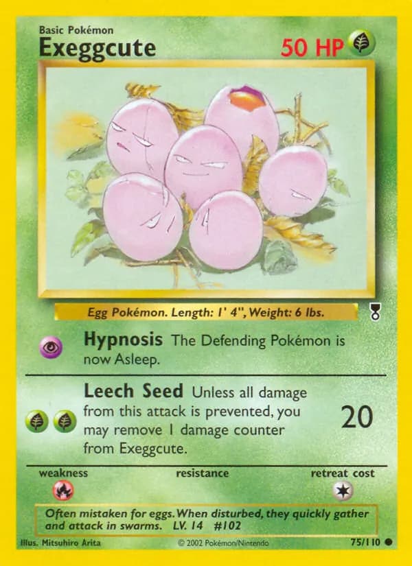 Exeggcute 75/110, Legendary Collection