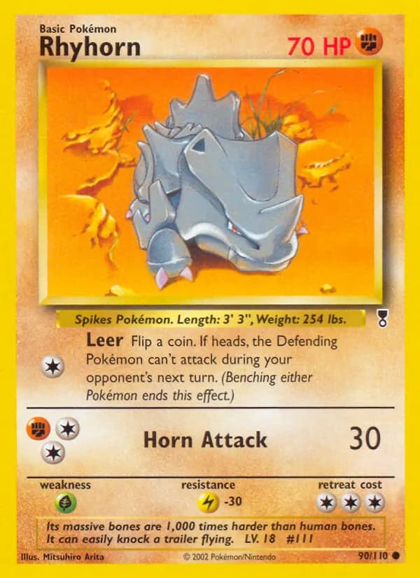 Rhyhorn 90/110, Legendary Collection