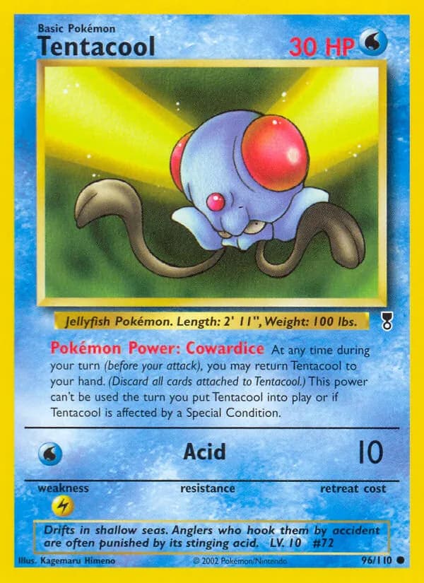 Tentacool 96/110, Legendary Collection