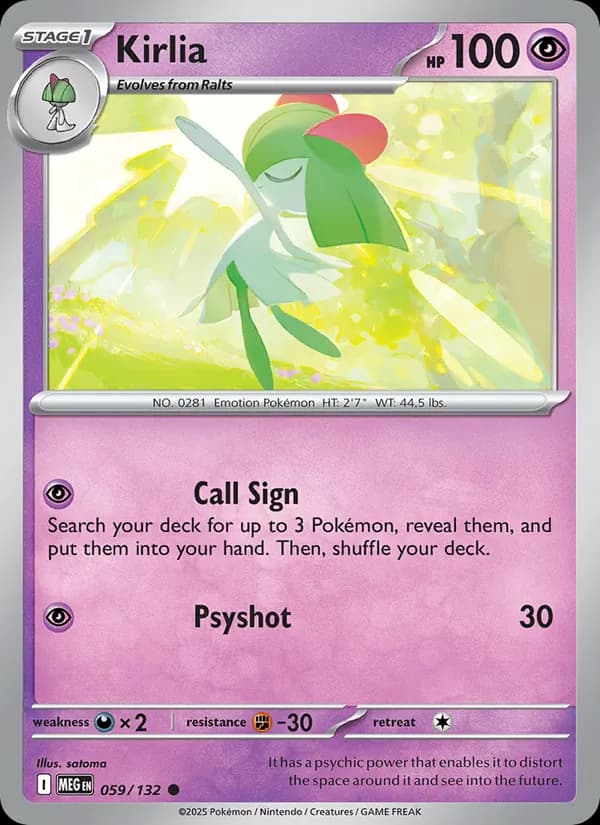 Kirlia 059/132, Mega Evolution