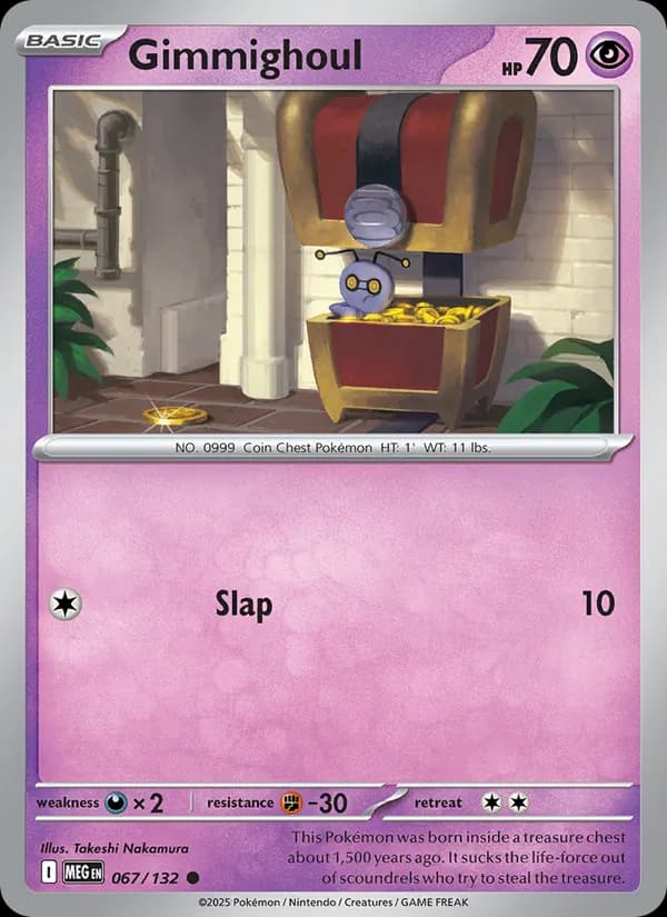 Gimmighoul 067/132, Mega Evolution
