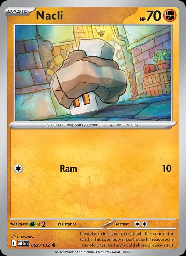 Nacli 082/132, Mega Evolution