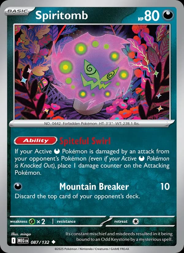 Spiritomb 087/132, Mega Evolution
