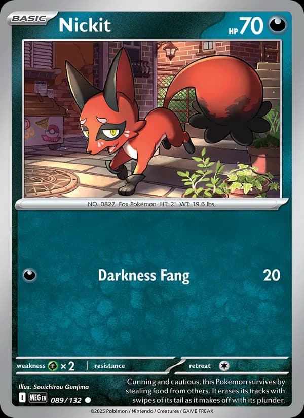 Nickit 089/132, Mega Evolution