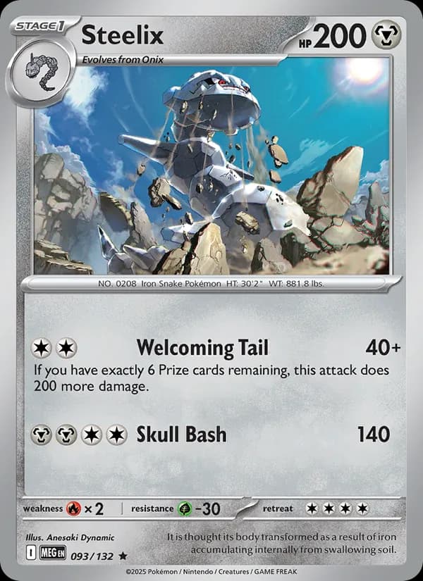 Steelix 093/132, Mega Evolution