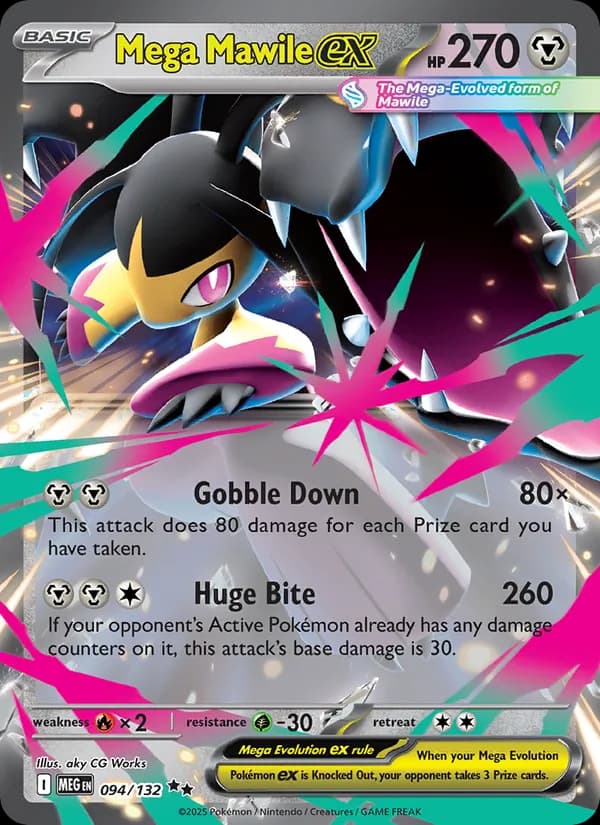 Mega Mawile ex 094/132, Mega Evolution