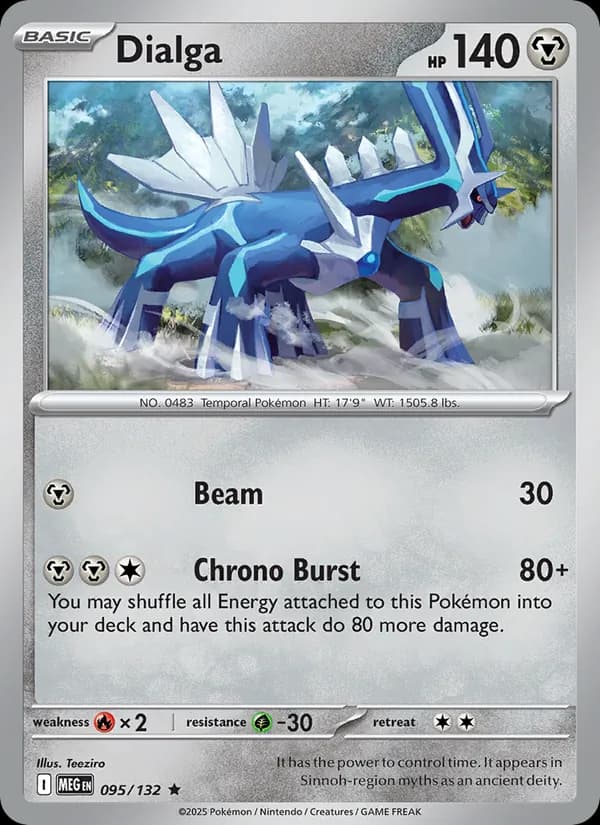 Dialga 095/132, Mega Evolution