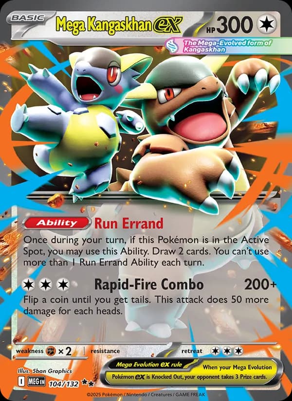 Mega Kangaskhan ex 104/132, Mega Evolution