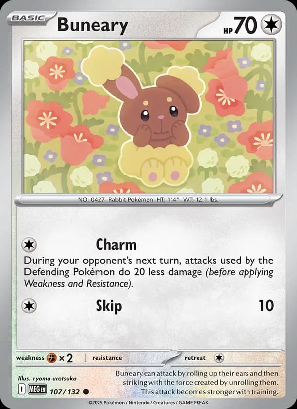 Buneary 107/132, Mega Evolution