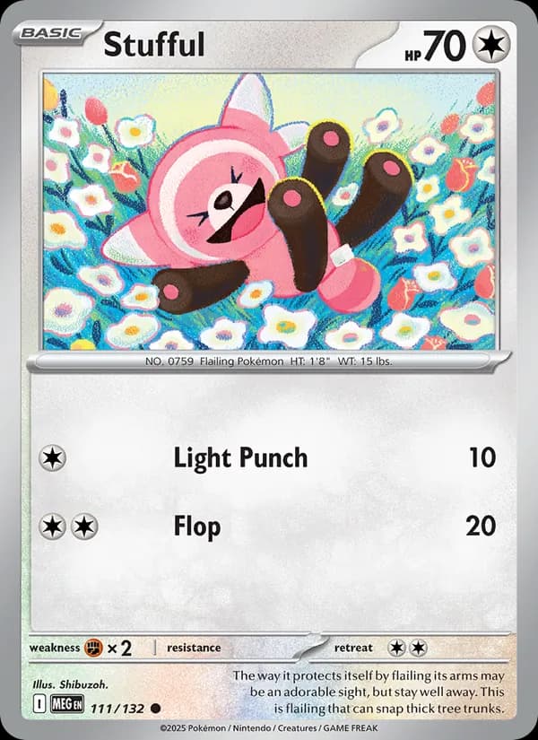 Stufful 111/132, Mega Evolution