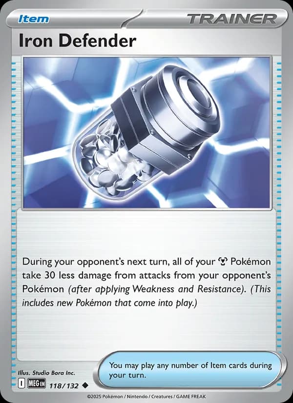 Iron Defender 118/132, Mega Evolution