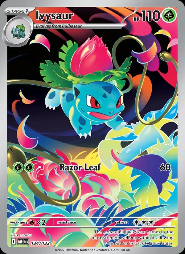 Ivysaur 134/132, Mega Evolution