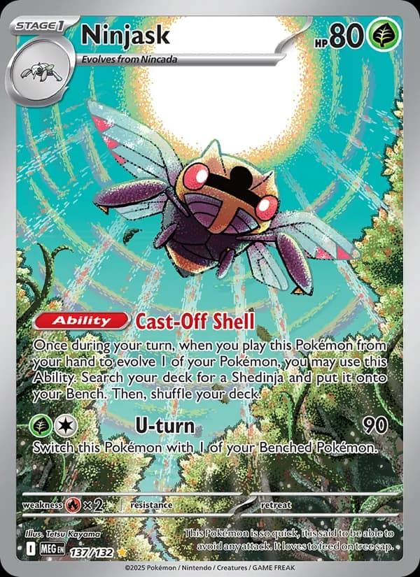 Ninjask 137/132, Mega Evolution