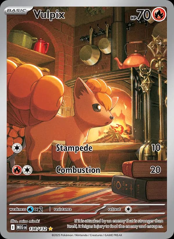 Vulpix 138/132, Mega Evolution