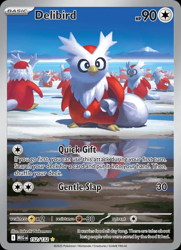 Delibird 152/132, Mega Evolution