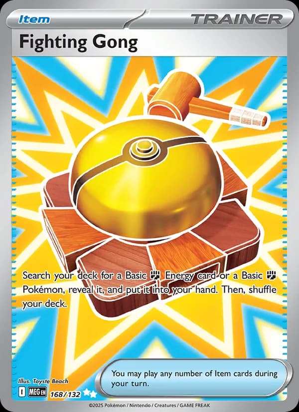 Fighting Gong 168/132, Mega Evolution