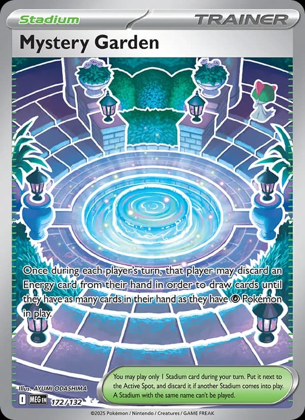 Mystery Garden 172/132, Mega Evolution