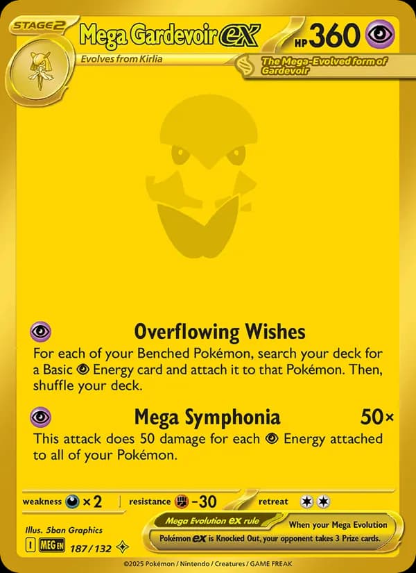 Mega Gardevoir ex 187/132, Mega Evolution