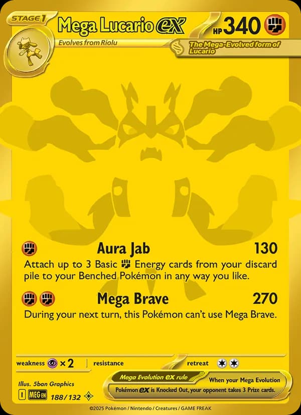 Mega Lucario ex 188/132