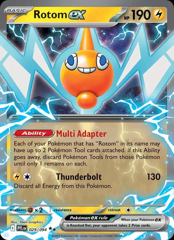 Rotom ex 029/94, Phantasmal Flames