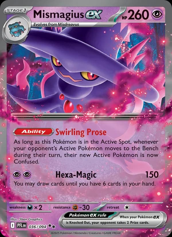 Mismagius ex 036/94, Phantasmal Flames