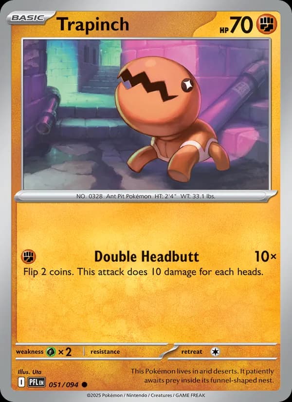 Trapinch 051/94, Phantasmal Flames