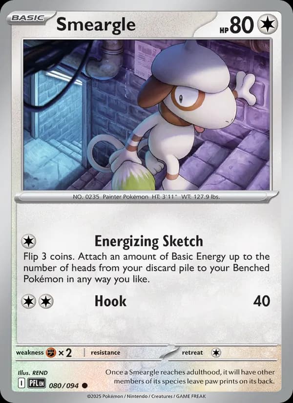 Smeargle 080/94, Phantasmal Flames